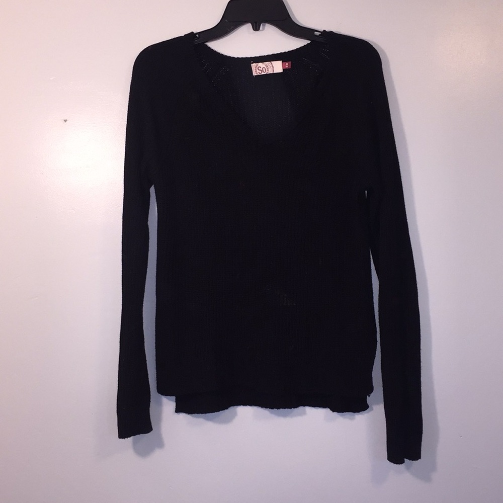 So Black Sweater